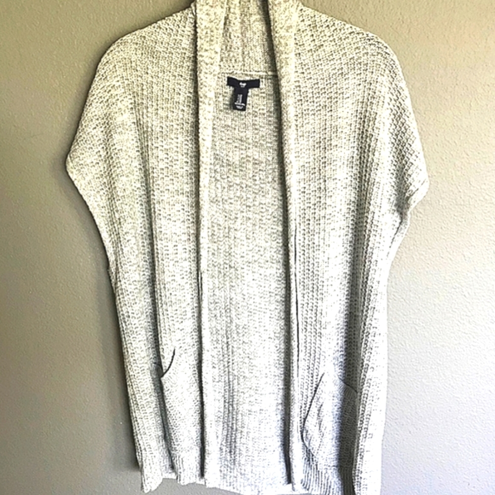 Gap Vest Sweater Waffle Knit